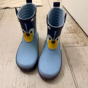Bluey Kids Rain Boots and flower sneakers